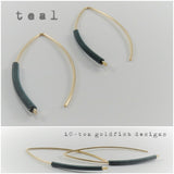 Earrings - 14k gf ARC "It's a Wrap"