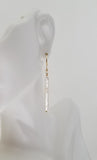 Earrings - BIWA style Pearl on 14k gf Earwire. 3 Sizes