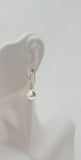 Earrings - Coin Pearl on 14k gf Ear Wire