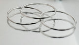 Rings -Sterling Silver 'Stack Happy' rings. . Multiple Hammered Styles
